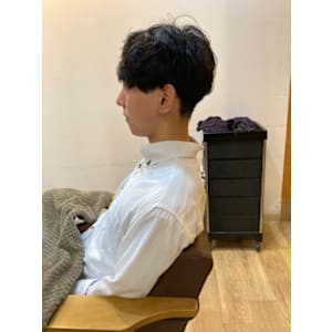 お客様髪質改善データ1298（軽すぎないマッシュ）