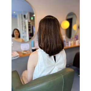 #こなれミディ　#チェリーベージュ　#ミディアム