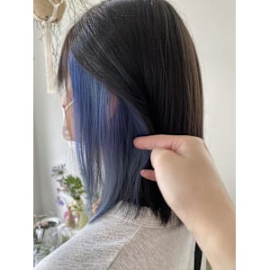 《花屋併設》インナーカラー