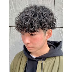 波巻きパーマ/メンズパーマ/マッシュ - Genie -メンズカット & メンズパーマ 本厚木【ジーニーメンズカットメンズパーマホンアツギ】掲載中