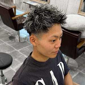 【amule hair】ホワイトメッシュ