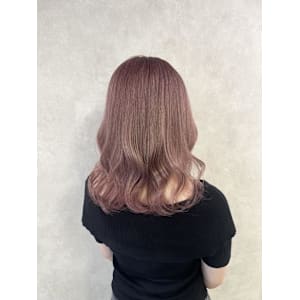 miu　人気なピンクベージュカラー