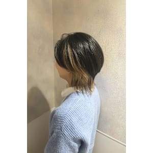 ウルフカット/くびれウルフ/インナーカラー