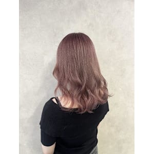 miu　人気なピンクベージュカラー