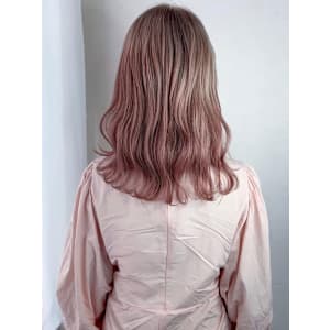 とろみカラー　ゆるふわピンクベージュ