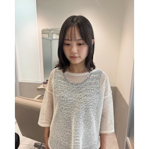 アッシュブラウン/透明感カラー/シアカラー