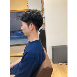 お客様髪質改善データ1295（デザインカット）