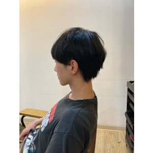 お客様髪質改善データ1294（メンズ縮毛ショート）