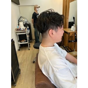 お客様髪質改善データ1293（メンズマッシュ）