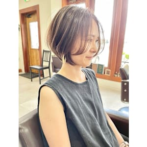 ふんわり定番ショートボブ/20代30代40代
