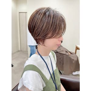 ラフショート/ベージュ/20代30代40代