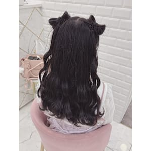 立体リボンハーフツインテール＊まゆ