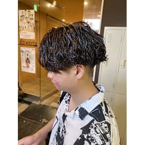 カット、波巻き