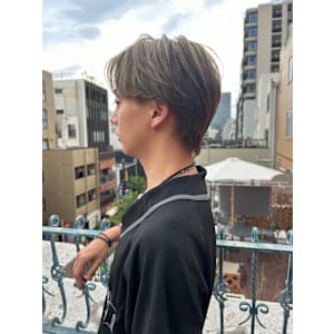 ニュアンスセンターパートスタイル