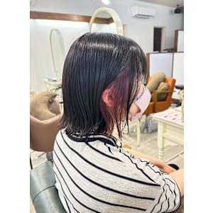 大人かわいい/インナーカラー