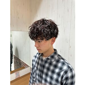 マッシュ×メンズカット