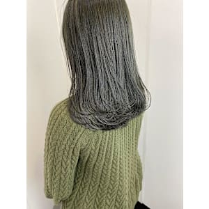 透明感 艶感ミントアッシュ