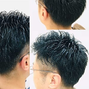 peeps hair×メンズスタイル
