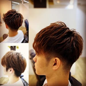 peeps hair×メンズスタイル