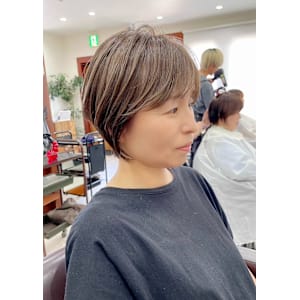 ひし形ショート/ヘルシースタイル/20代30代40代