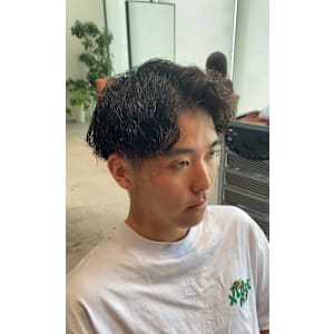 ◎波巻きアップバング