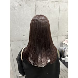 乾かすだけでナチュラルストレート