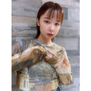 大人可愛い☆切りっぱなしタイトボブ　20代30代40代