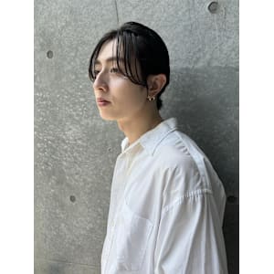 【メンズ】伸ばしかけヘアアレンジ