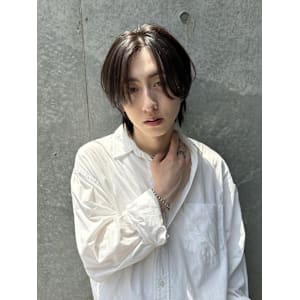 【メンズ】大人センターパート