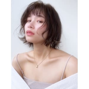 大人可愛い☆無造作ナチュラルショートボブ