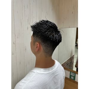 メンズ×フェード