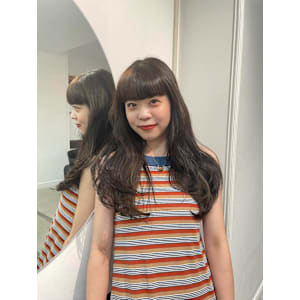 石川町美容室/ワンカール/コテ巻き/クリームパーマ/韓国巻き