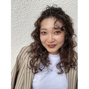 クリームパーマ/パーマアレンジ/オリーブベージュカラー/横浜