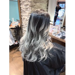 シルバーグラデーション