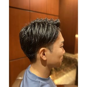 銀座 理容室 ツーブロック