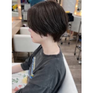 ハンサムショート×アッシュグレー