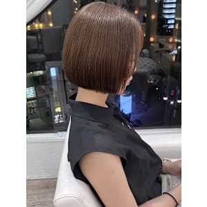 大人可愛いまとまるミニボブ