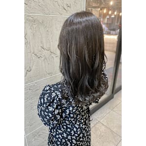 グレージュ/透明感カラー