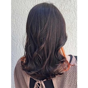 インナーカラー／アプリコットオレンジ - beauty:beast 佐賀店【ビューティービースト サガテン】掲載中