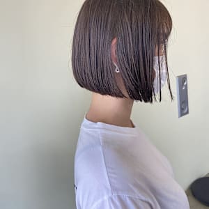 切りっぱなしボブ