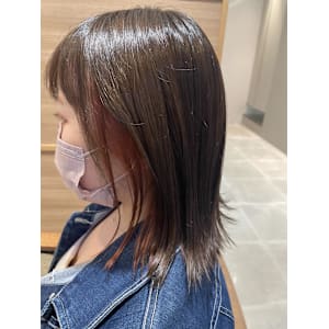 インナーカラーピンク