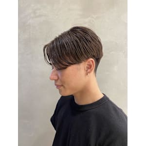 メンズカット/センターパート/ニュアンスパーマ