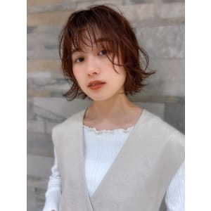 エアリーなカジュアルショートボブ