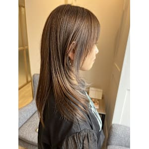 インナーカラー＊グレージュ＊