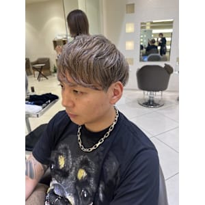 【メンズ】大人ミルクティーアッシュ