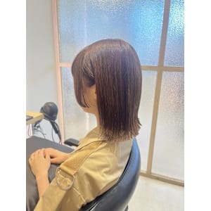 切りっぱなしボブ＊姫カット＊