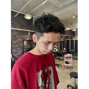 【pignon】メンズパーマ　スパイキーショート