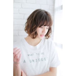 小顔効果ミックスカール