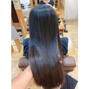 お客様髪質改善データ1306（酸性縮毛矯正と夏汗）