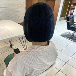 切りっぱなしボブ